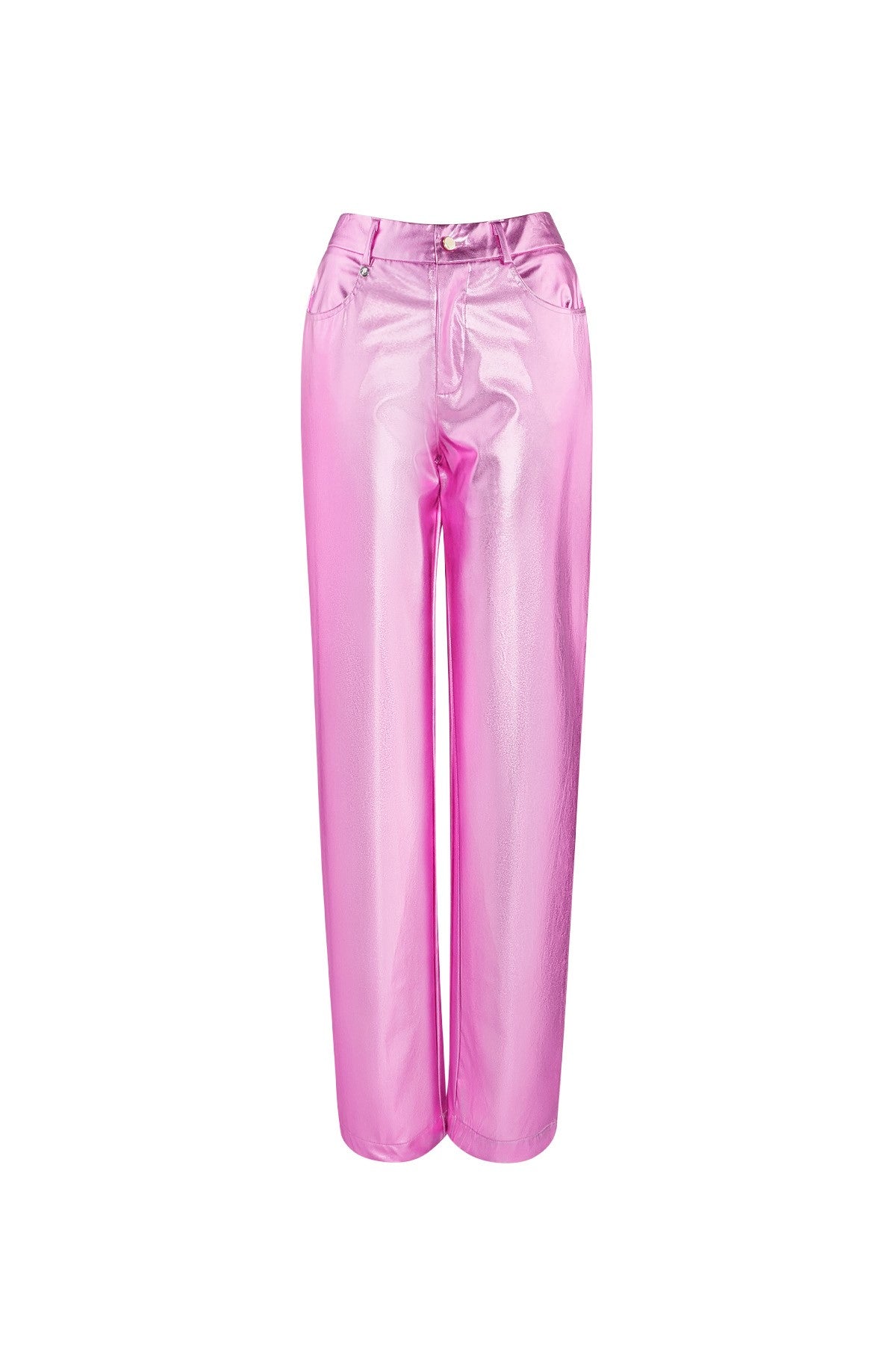 Metallic broek