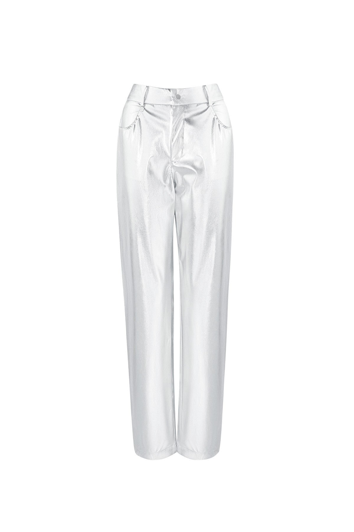 Metallic broek