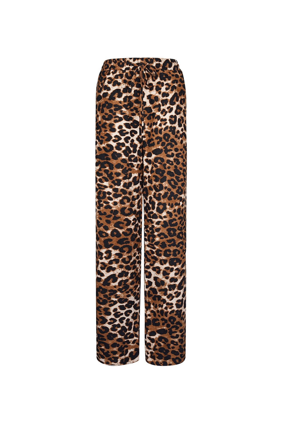 Wild leopard broek streep