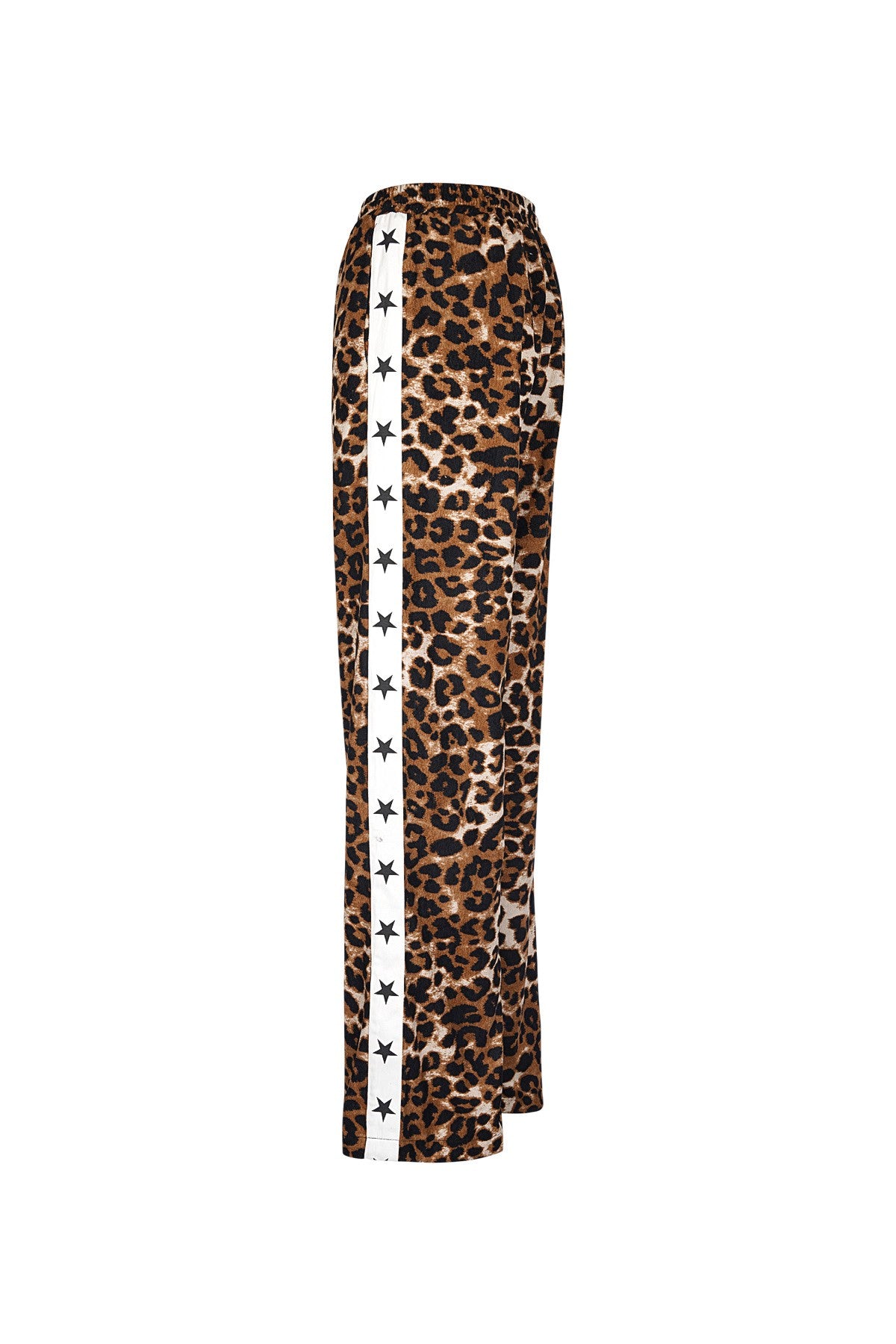 Wild leopard broek streep