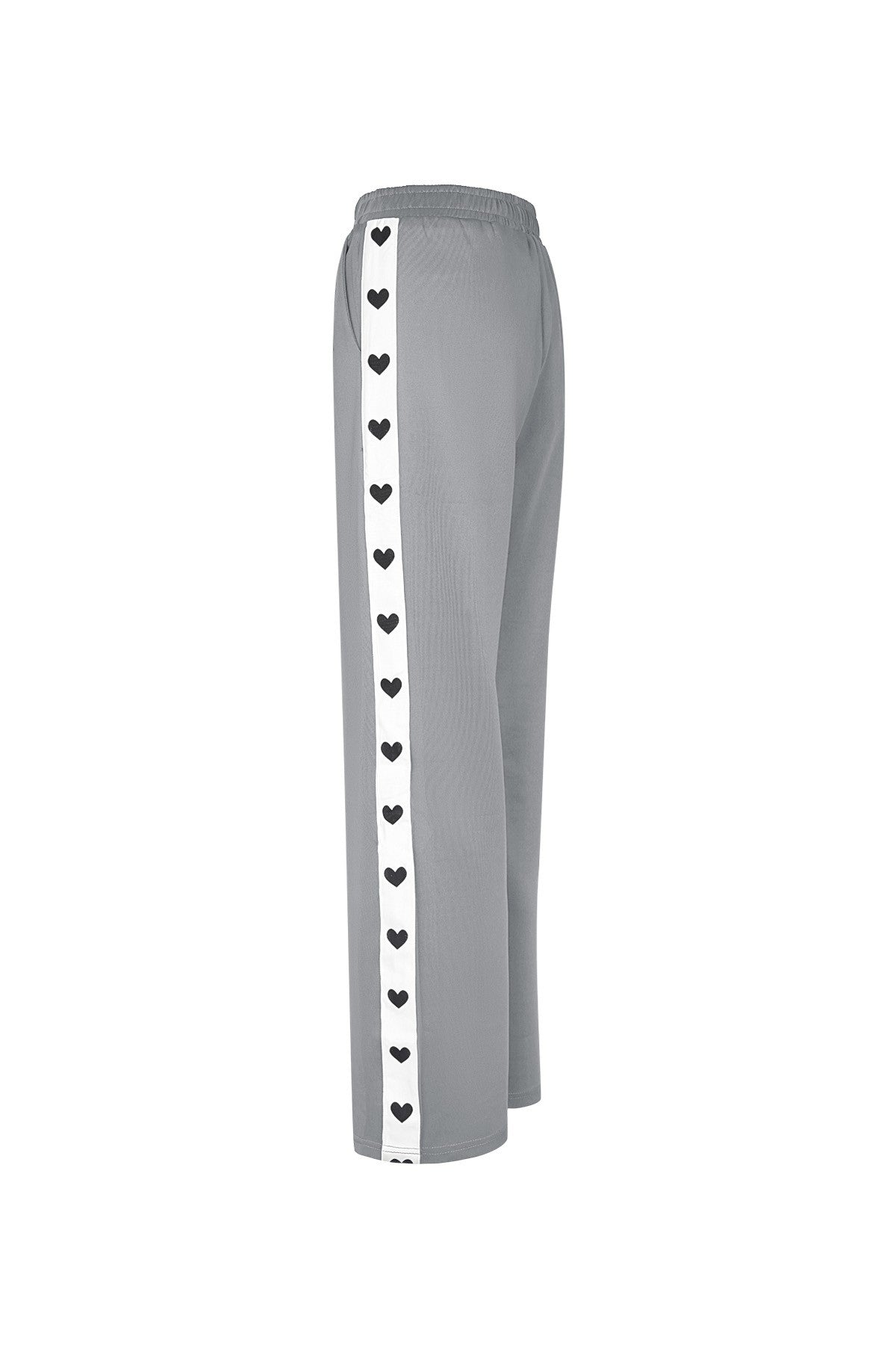 Broek met hartjes zijkant