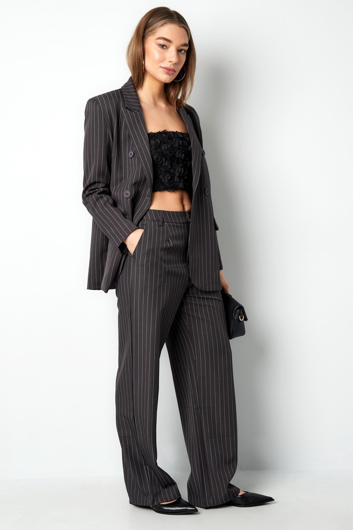 Krijtstreep pantalon