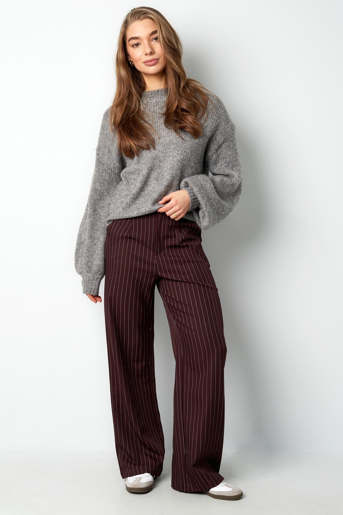 Krijtstreep pantalon