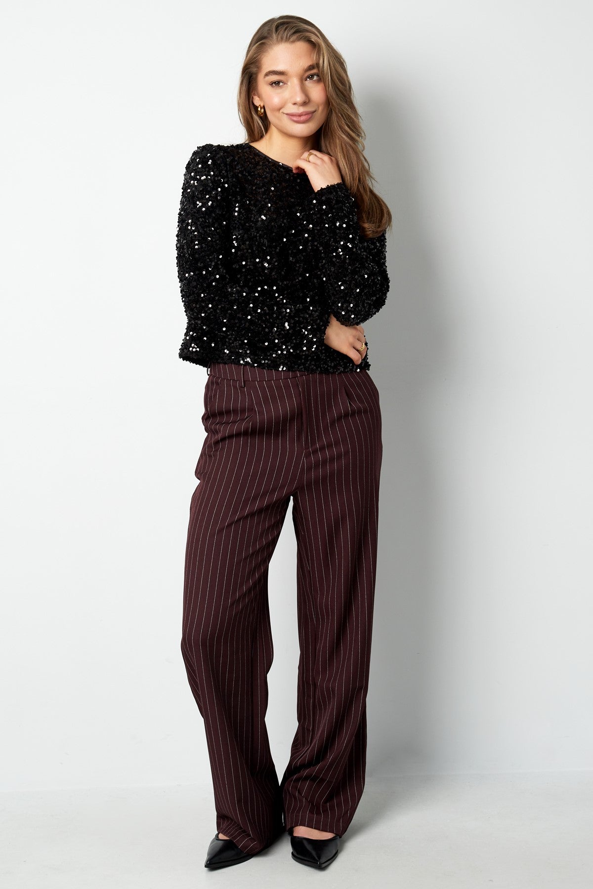 Krijtstreep pantalon