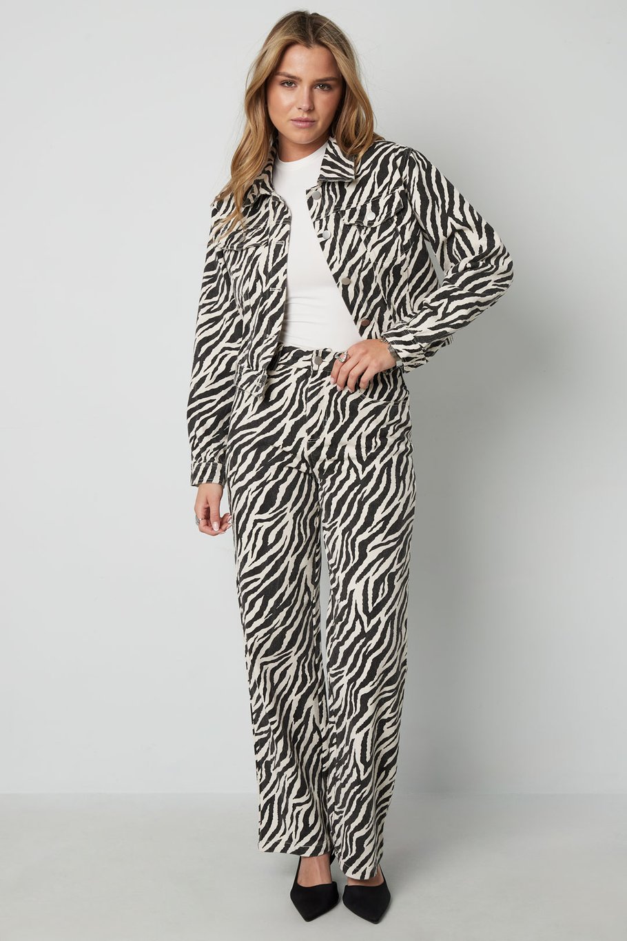 Zebra jeans