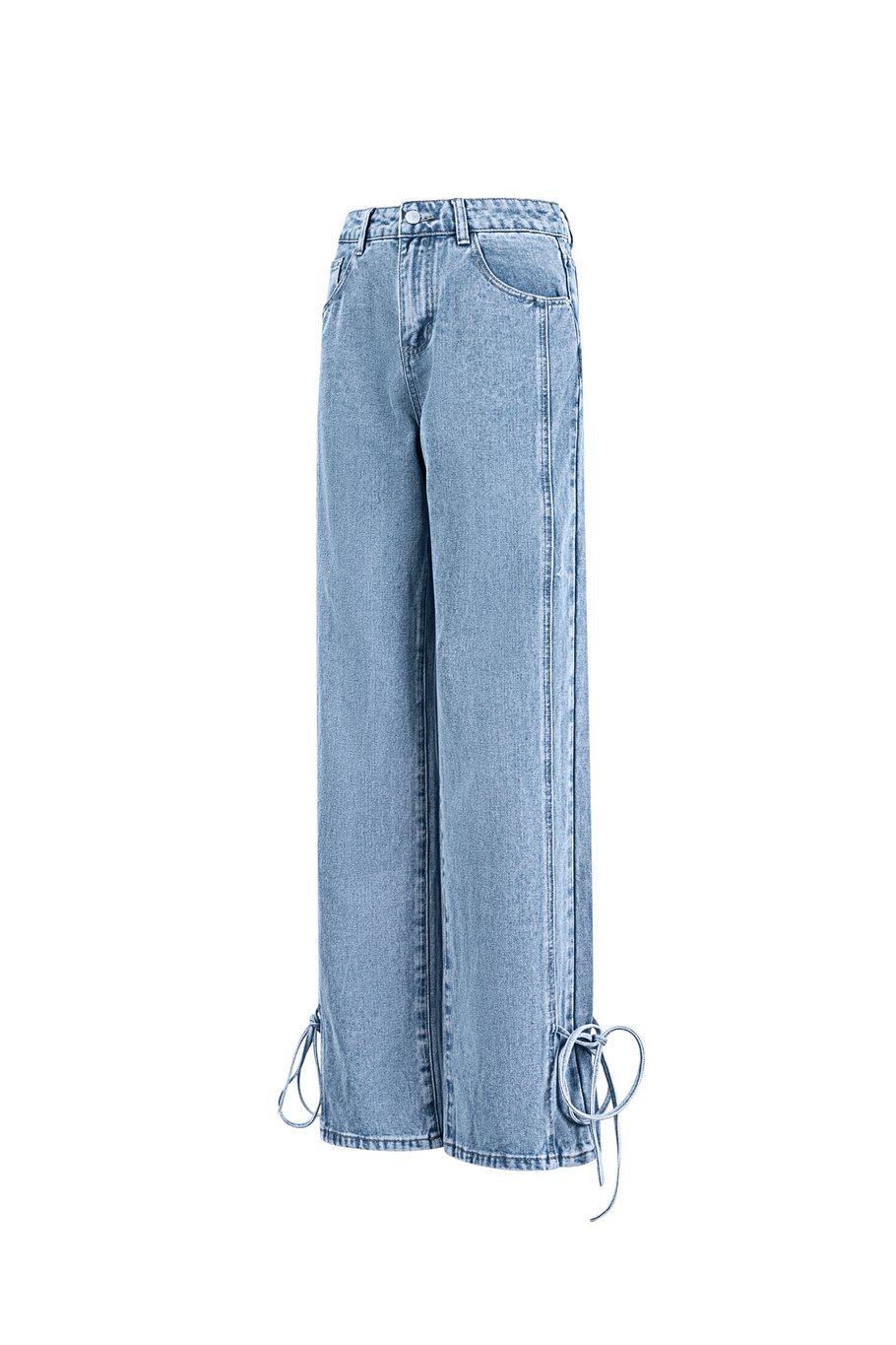 Jeans bossy bow