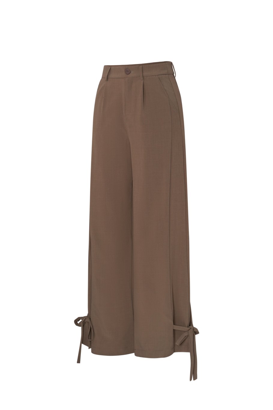 Broek met strikjes