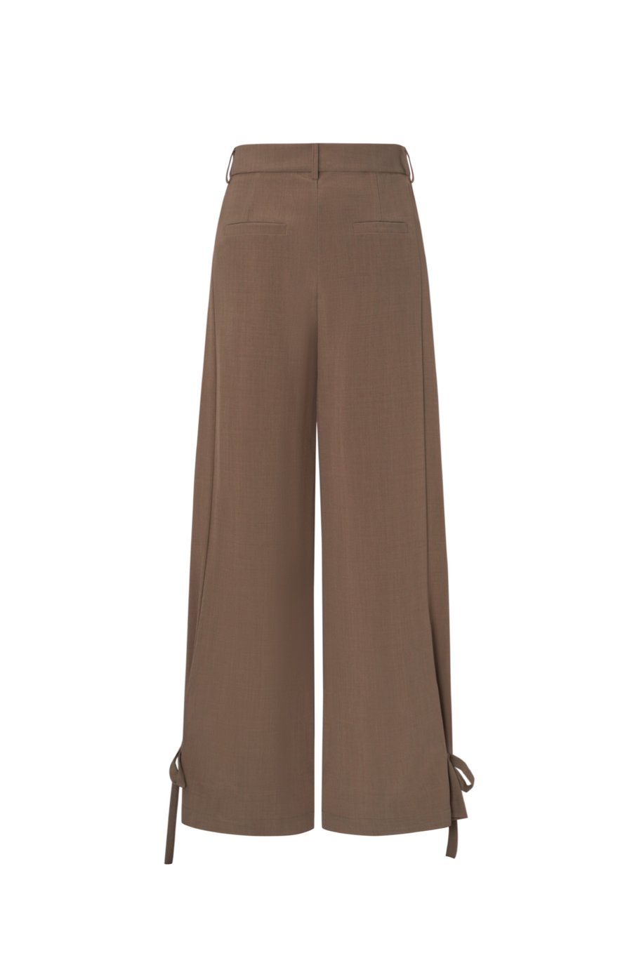 Broek met strikjes