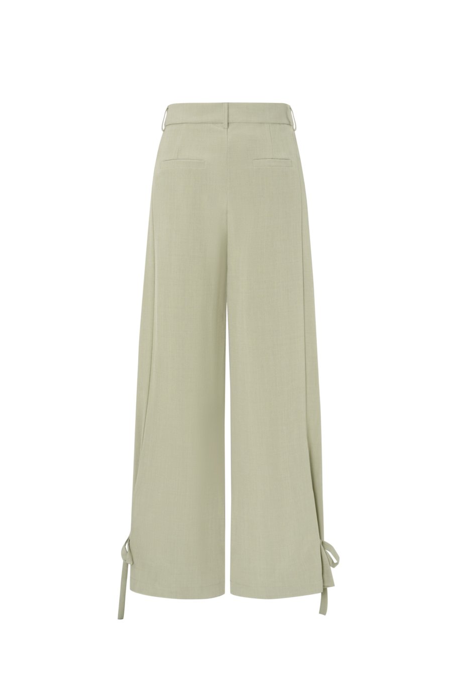 Broek met strikjes