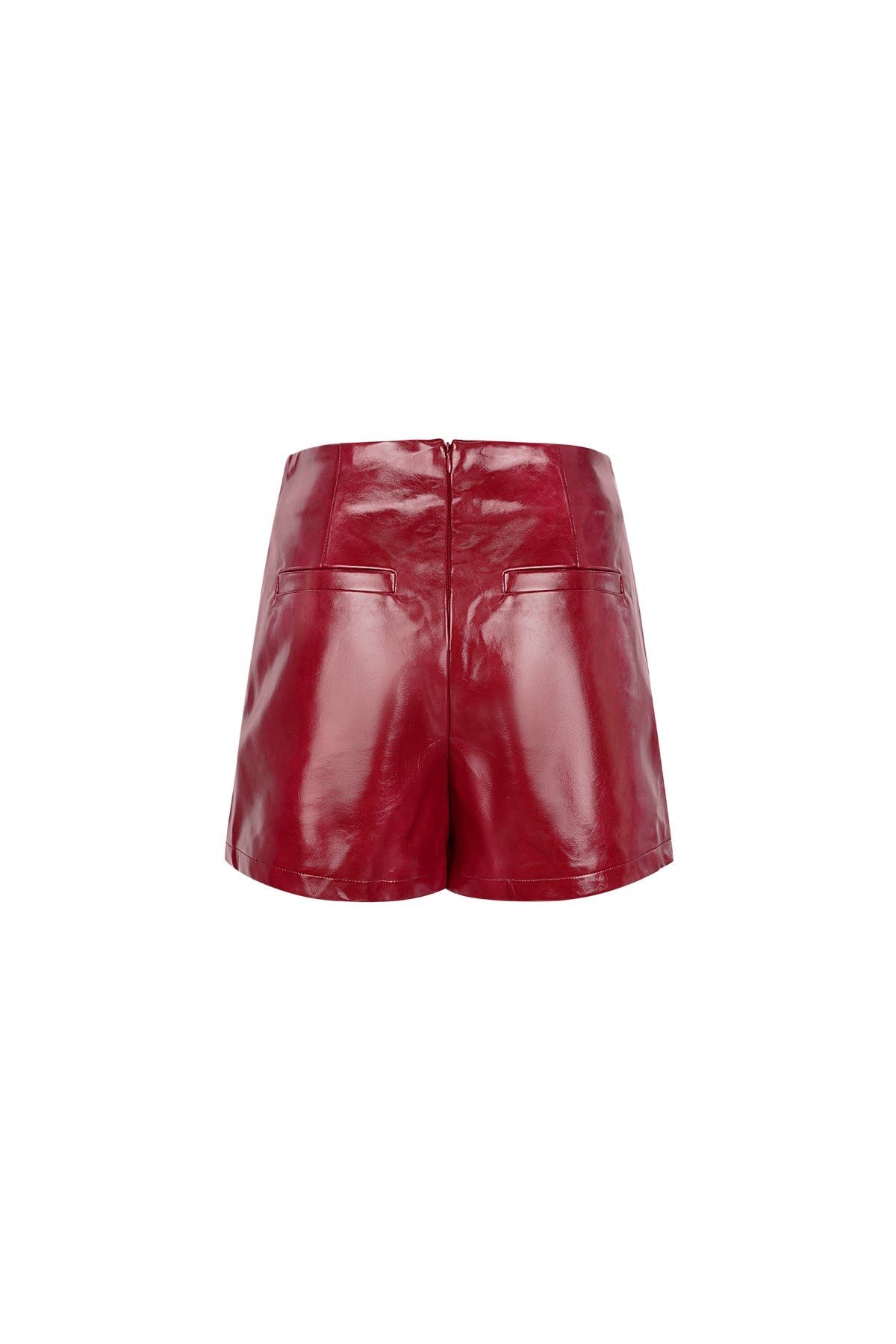 Trendy PU skort