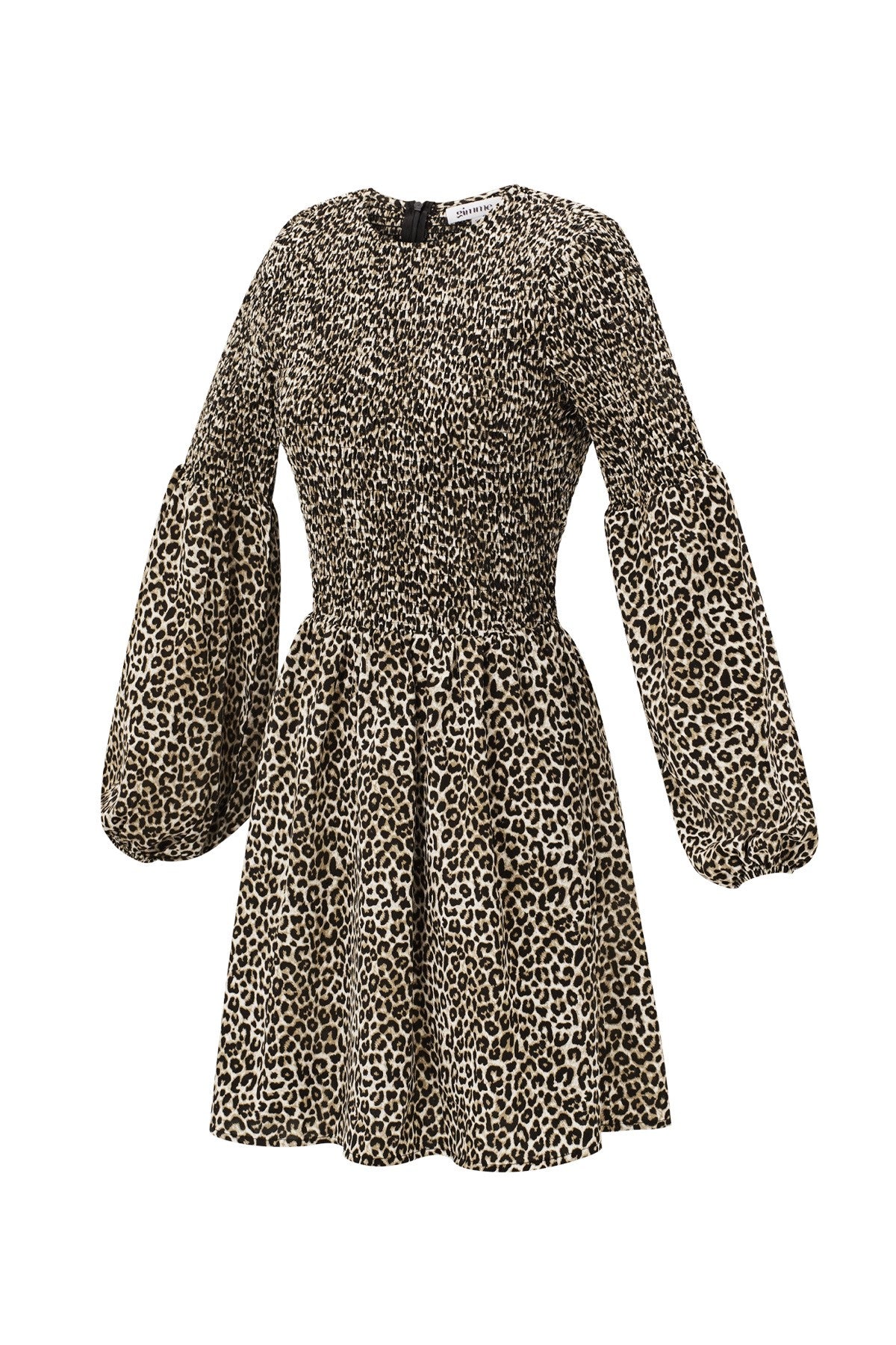 Leopard mini jurk