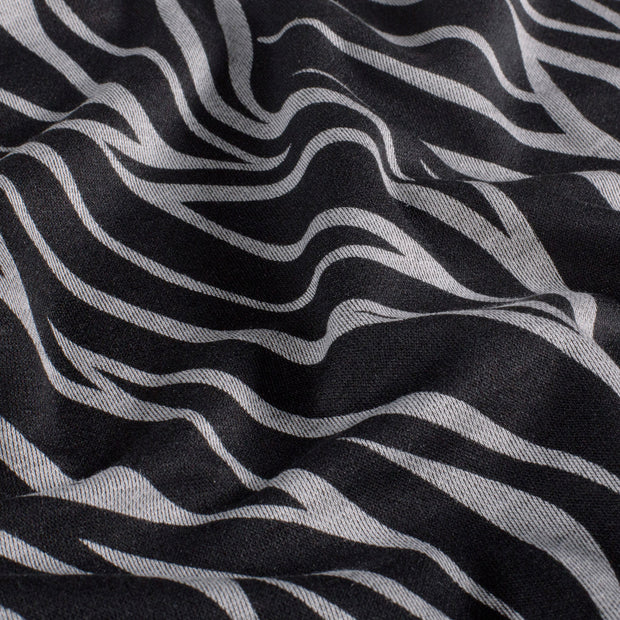 Jersey jurk met print