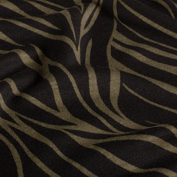 Jersey jurk met print