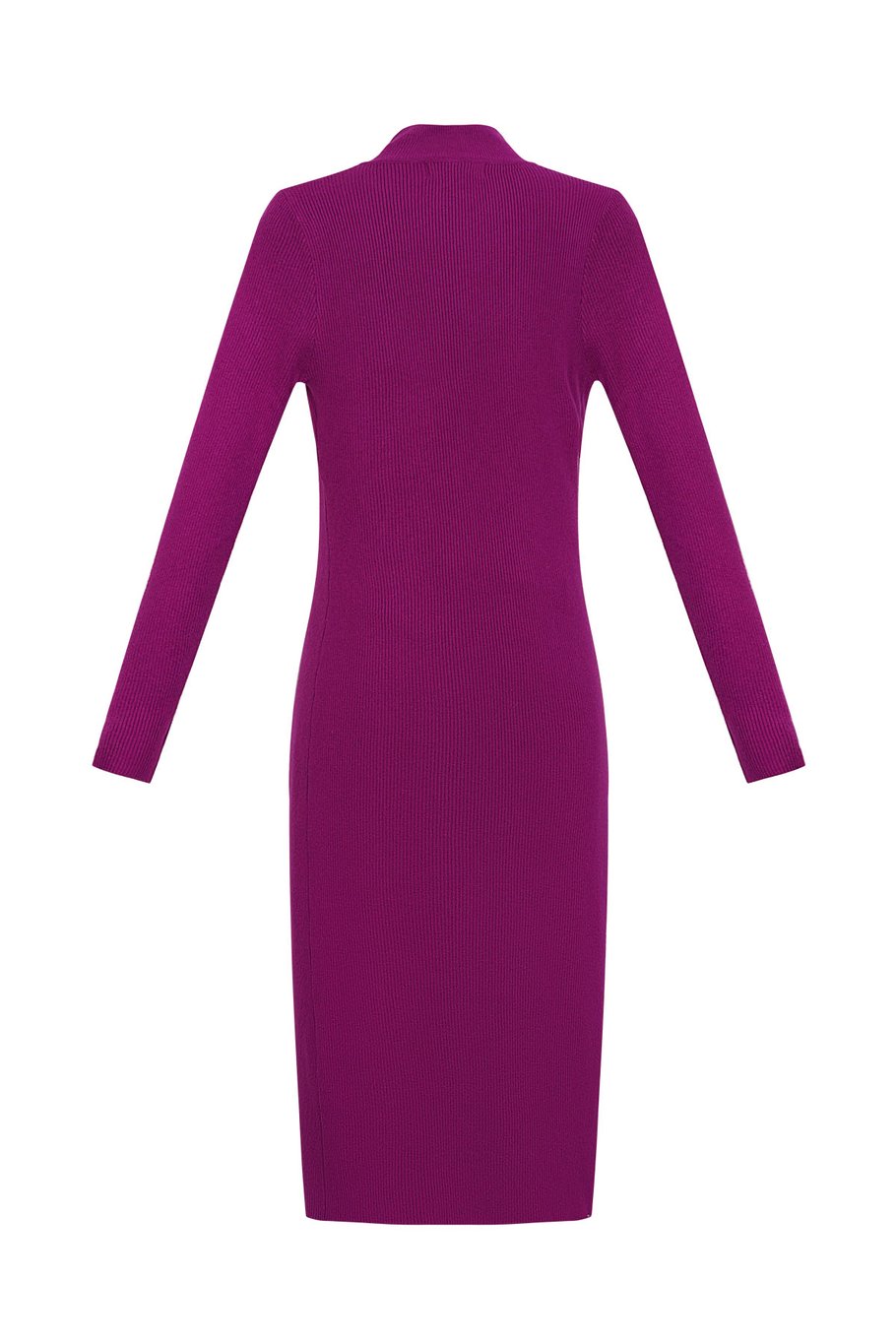Midi jurk met split
