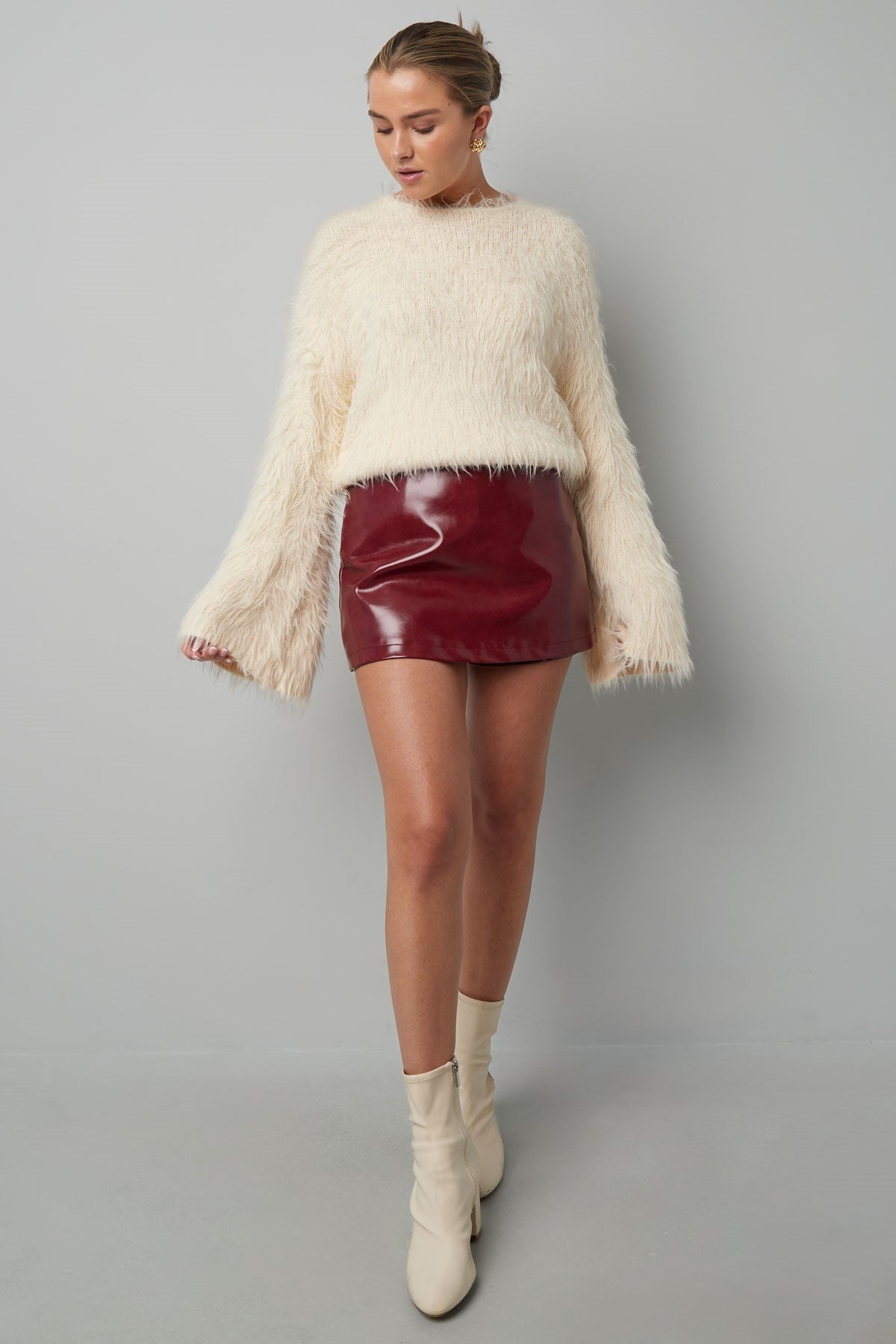 Fluffy finesse top