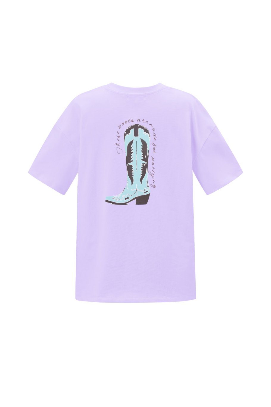 T-shirt cowboylaarzen