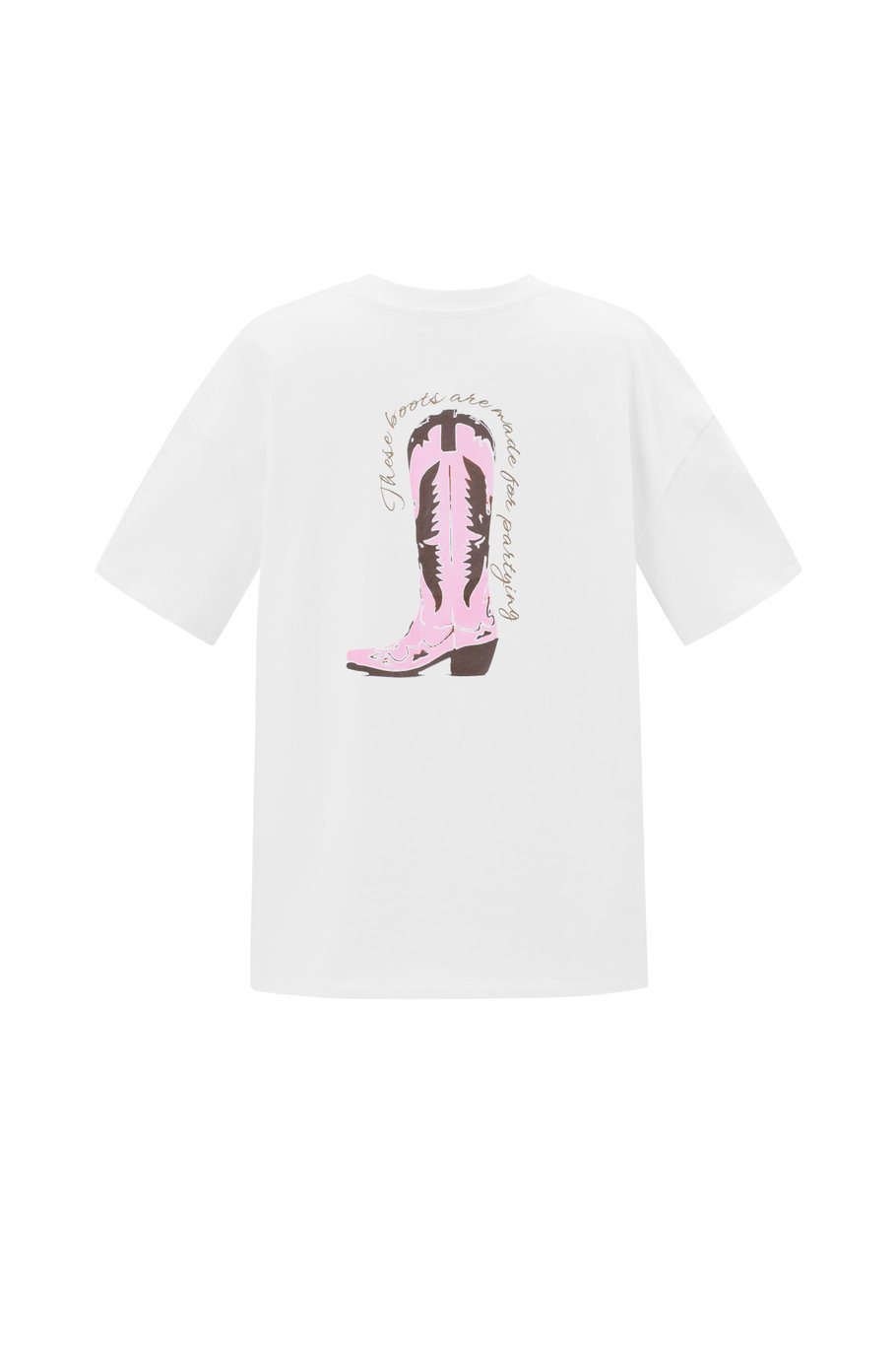 T-shirt cowboylaarzen