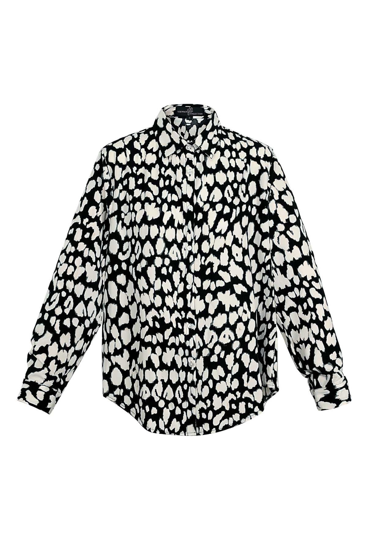 Blouse panterprint