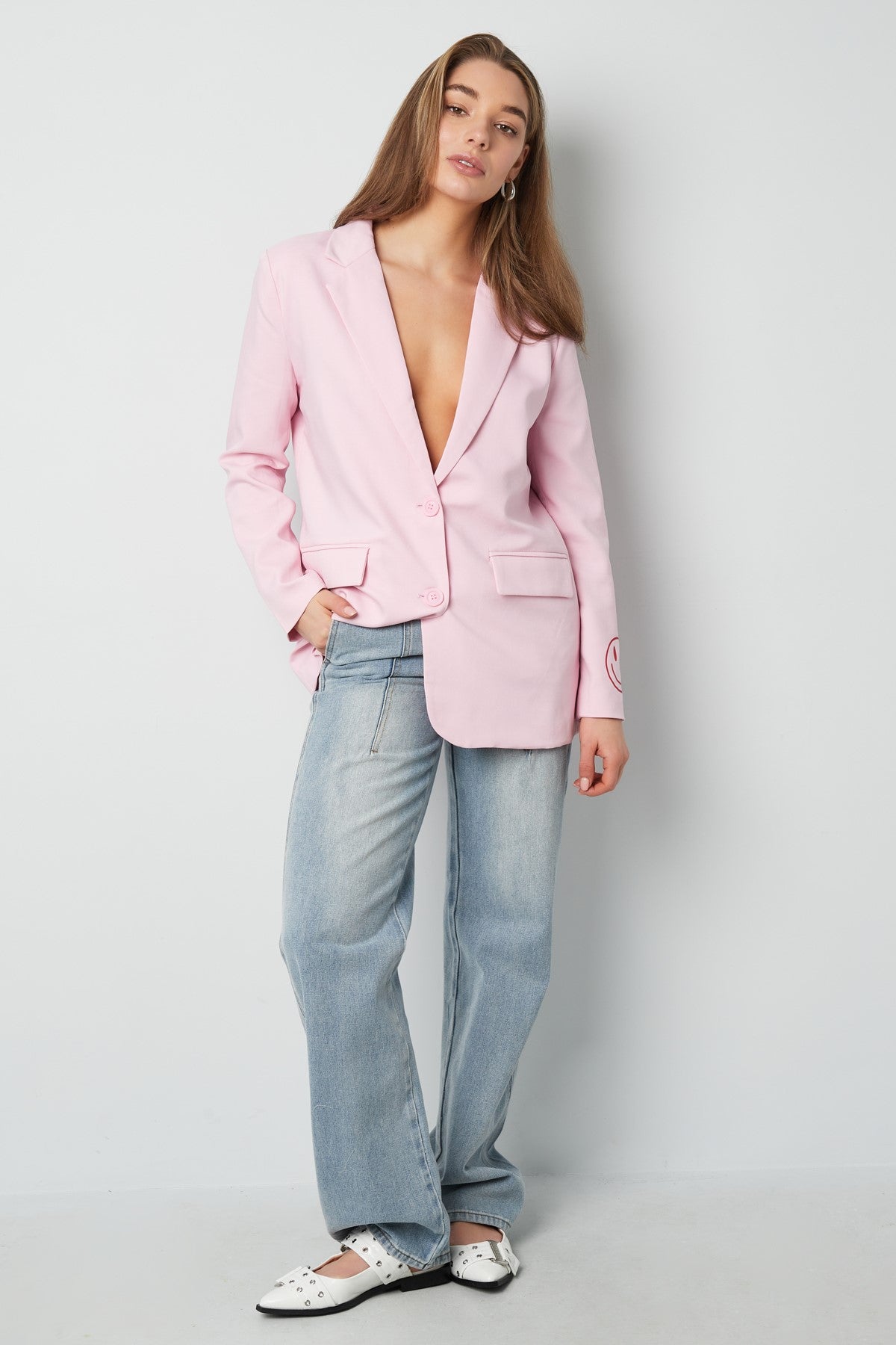 Blazer show your colorful smile