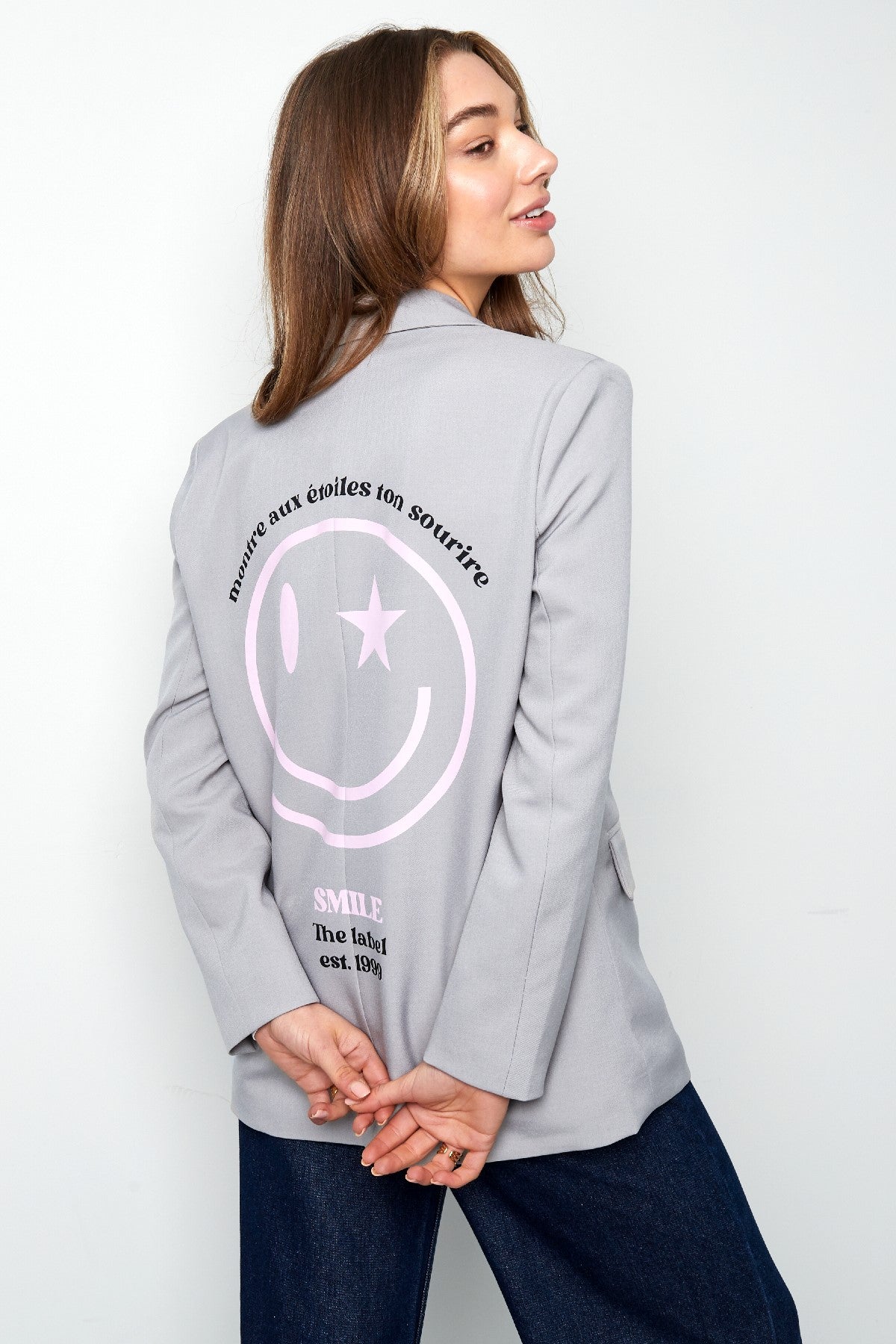 Blazer show your colorful smile