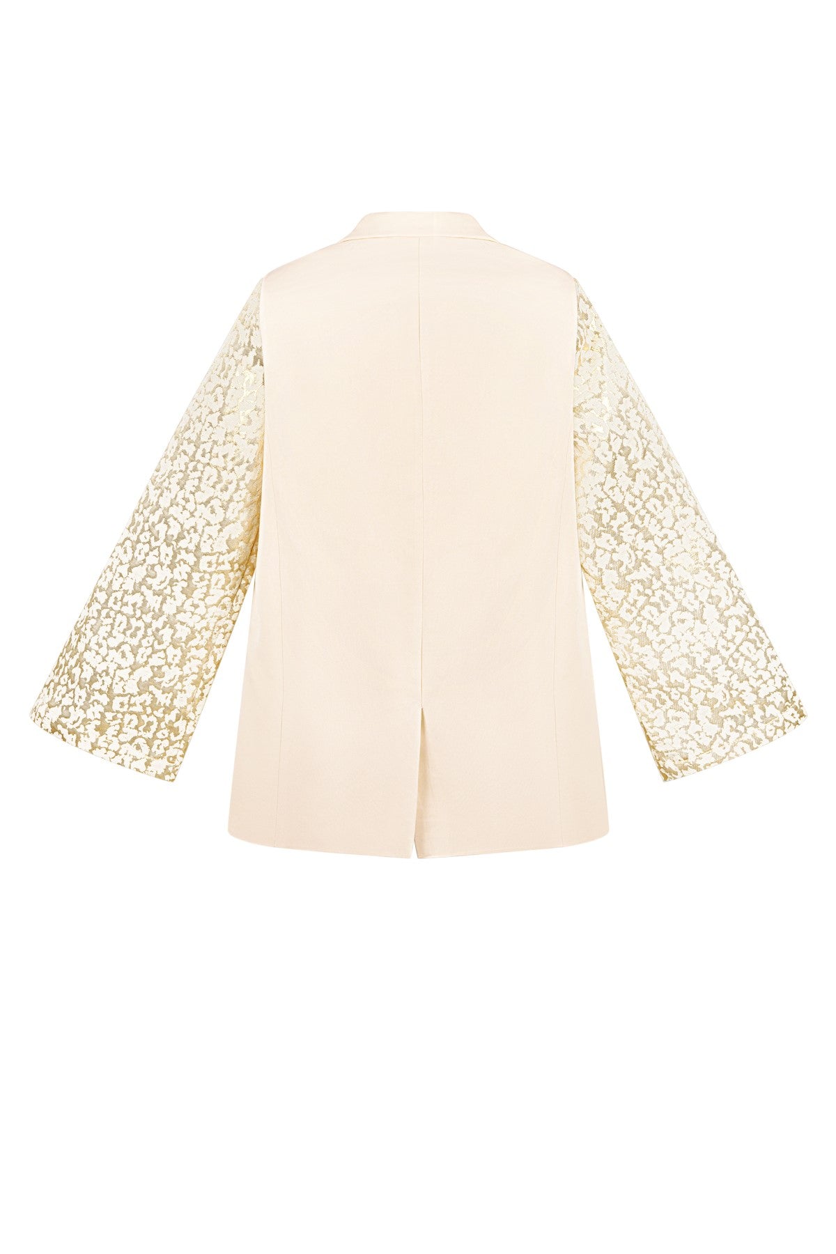 Blazer met panter mouwen
