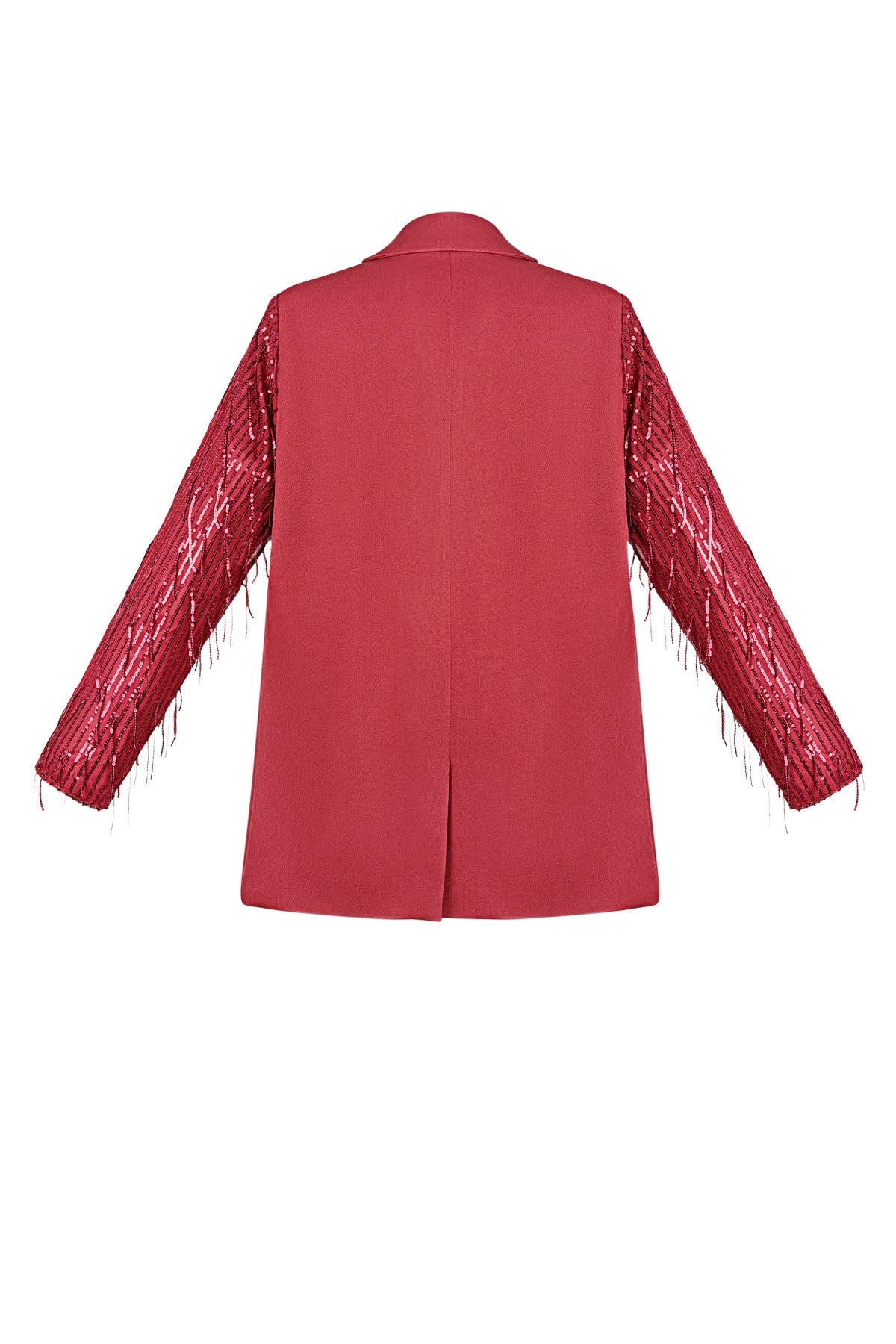 Blazer glitter mouwen