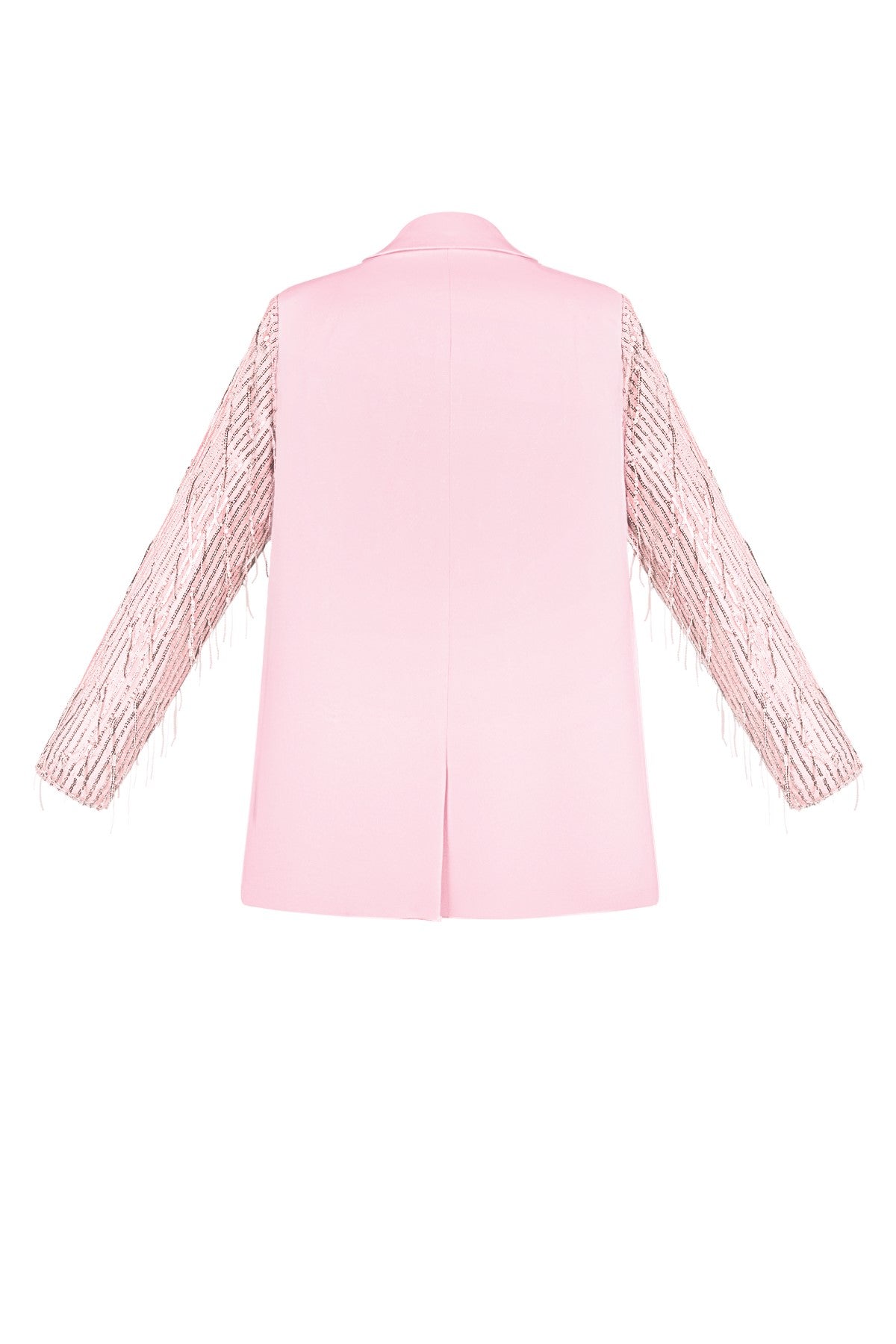 Blazer glitter mouwen