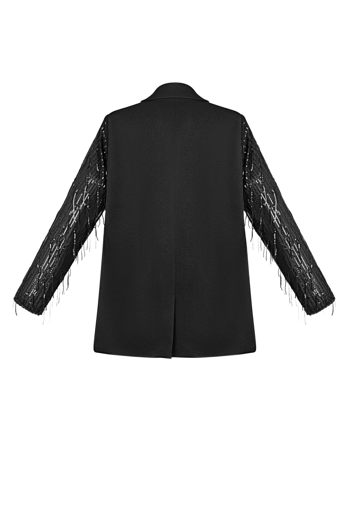 Blazer glitter mouwen