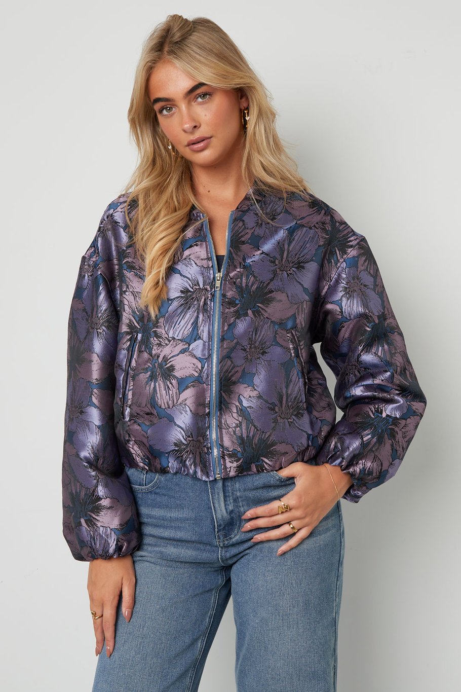 Jacquard jack bloemen