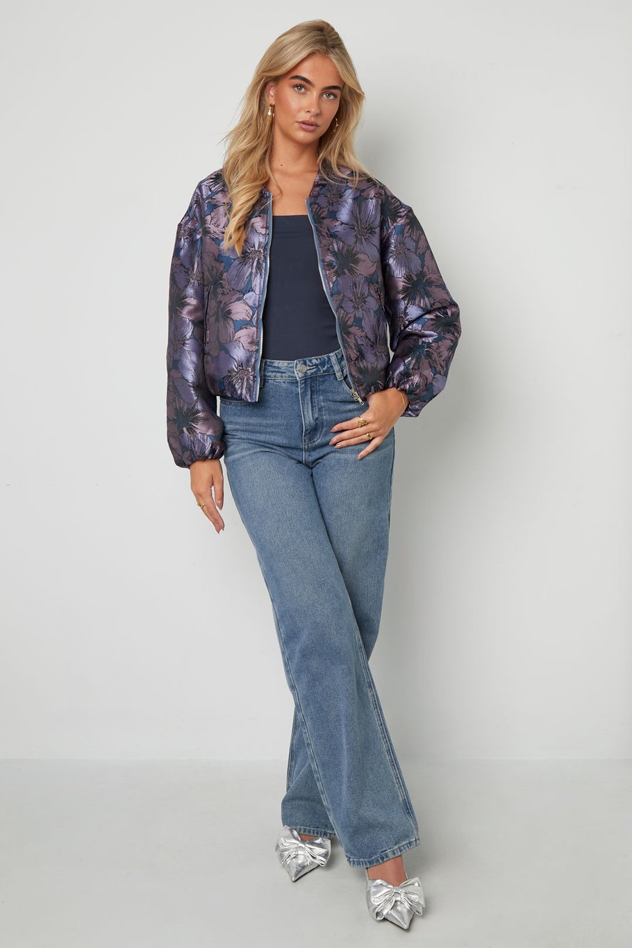 Jacquard jack bloemen