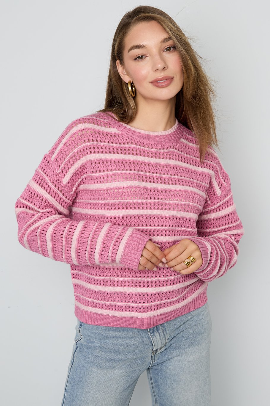 It-sweater met strepen