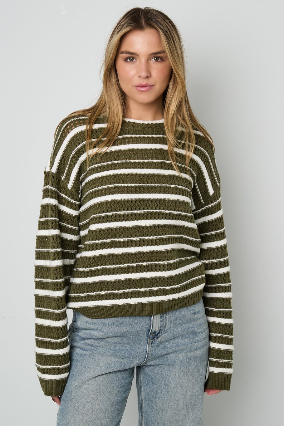 It-sweater met strepen