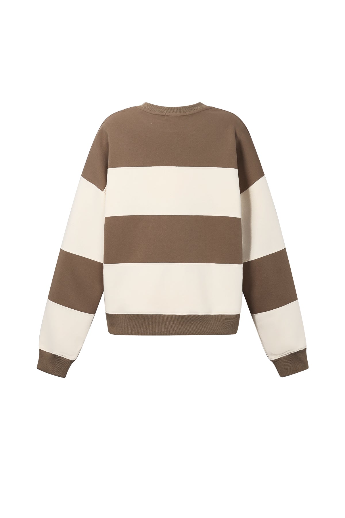 Gestreepte Gebreide Trui Dames | Lange Mouwen | Casual Katoen