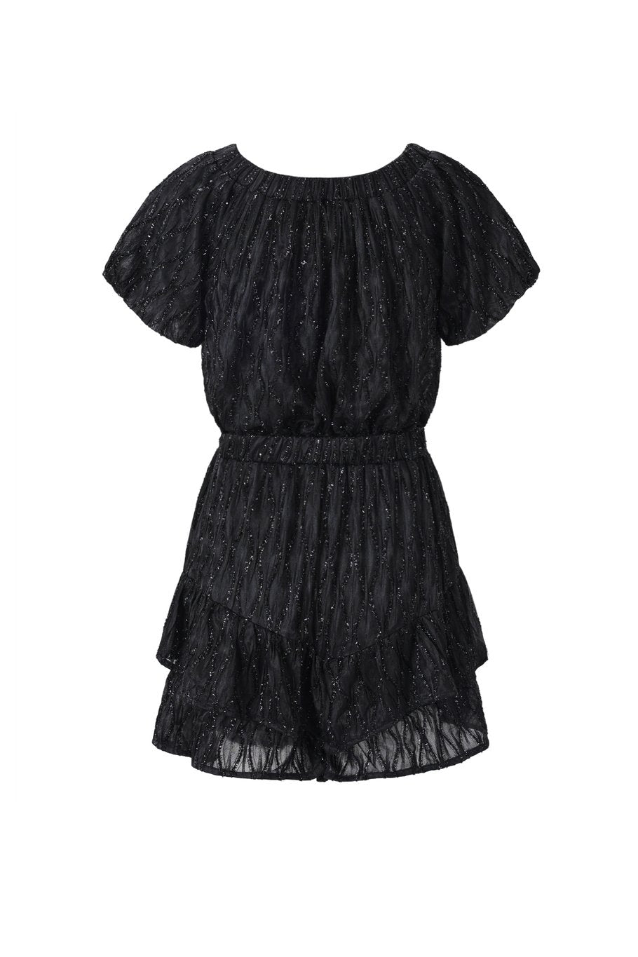 Bodysuit geplooide rand