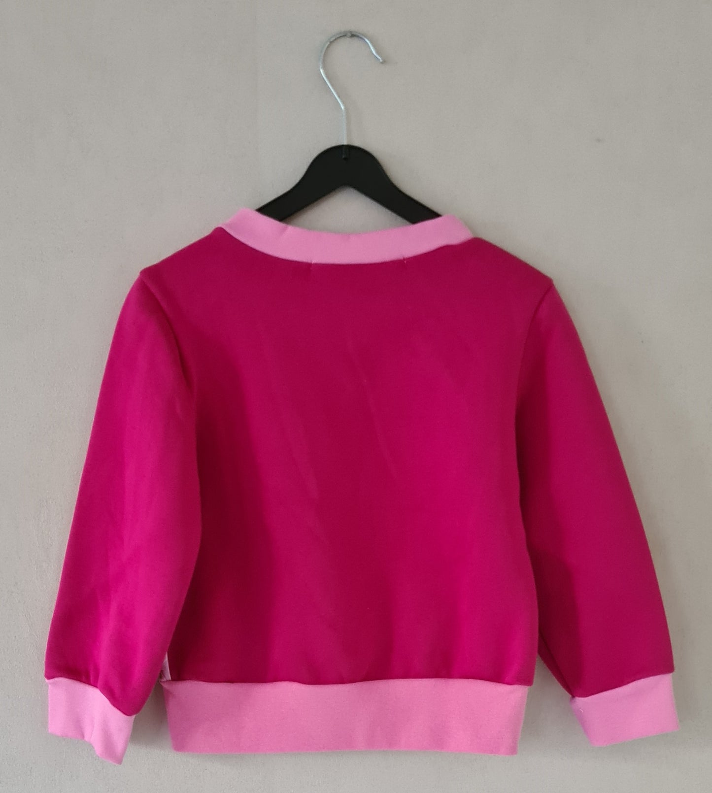 Girls' Unicorn Print Sweatshirt – Pink | Soft Jersey | Sizes 92-140