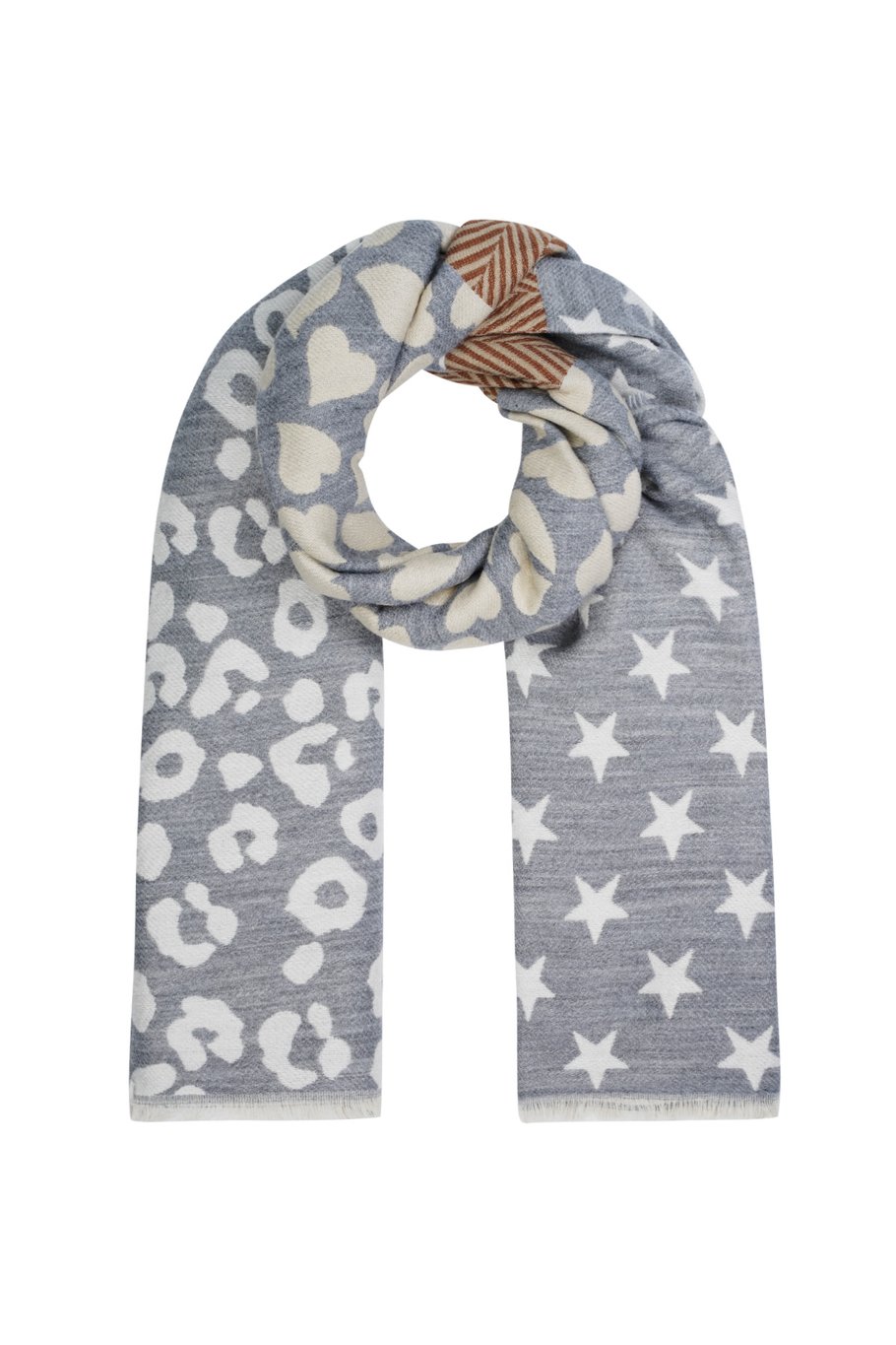 Sjaal ster & leopard duo