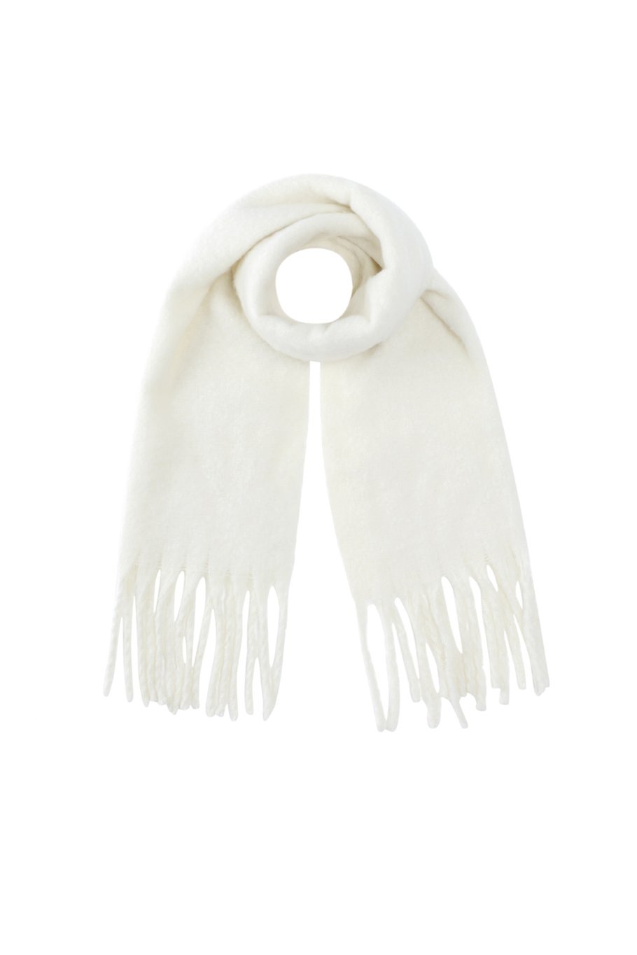 Kleurrijke winter sjaal