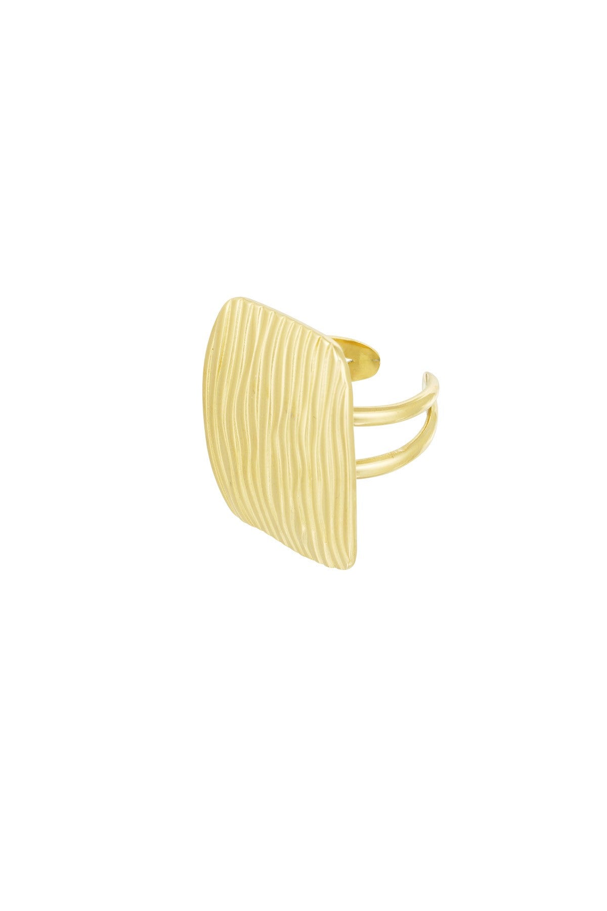 Gestructureerd vierkante ring
