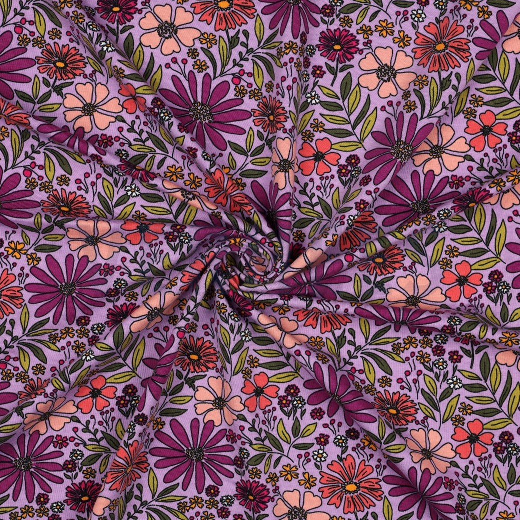Mädchen Blumen T-Shirt Belle
