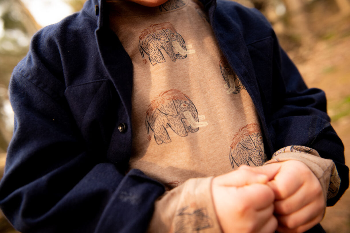 Flanellen overshirt