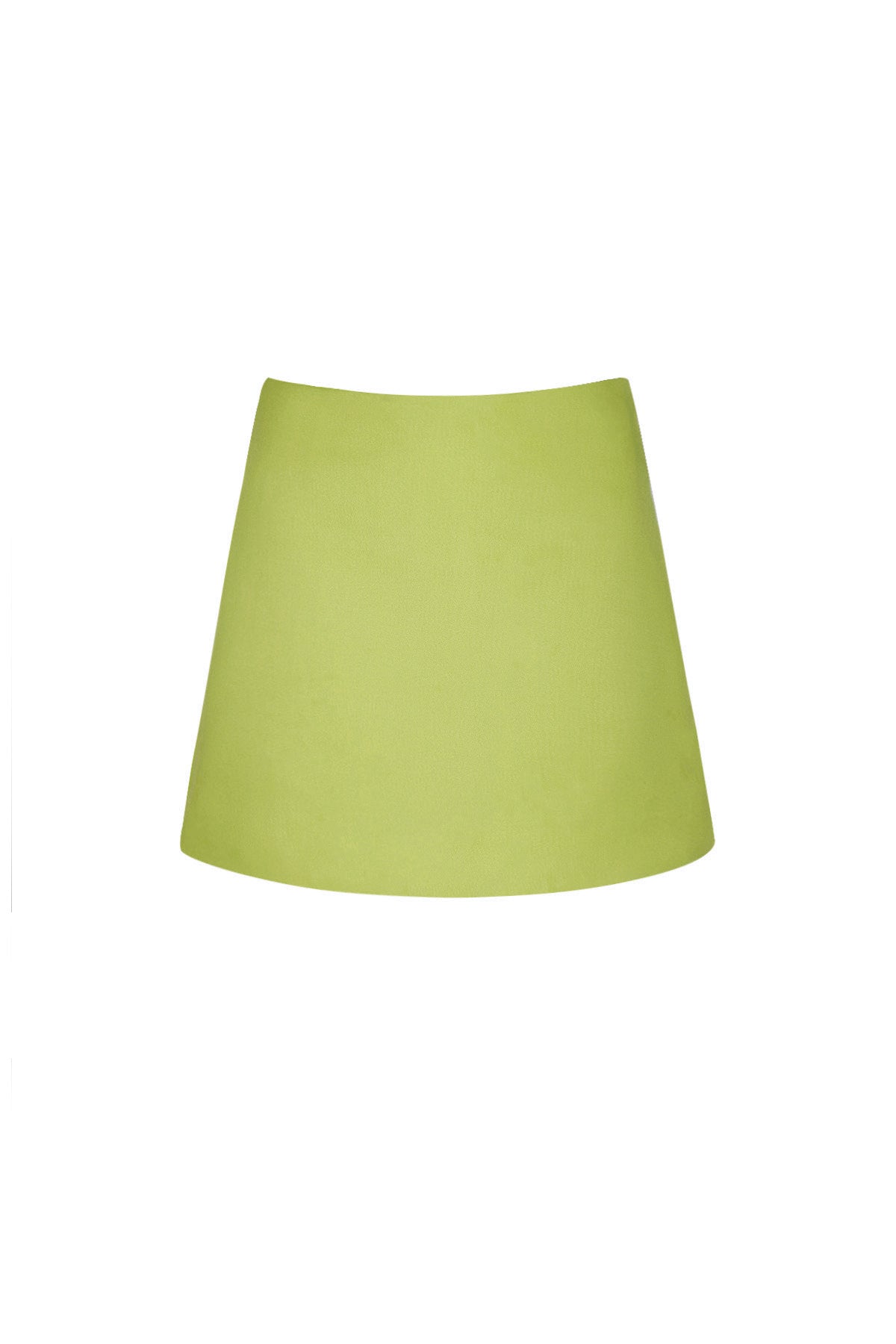 Polyester Vrouwen Minirok Solide Kleur Stretch Fit