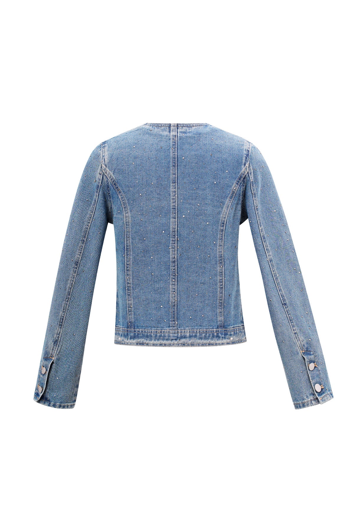 Denim Vrouwen Korte Jas Classic Fit
