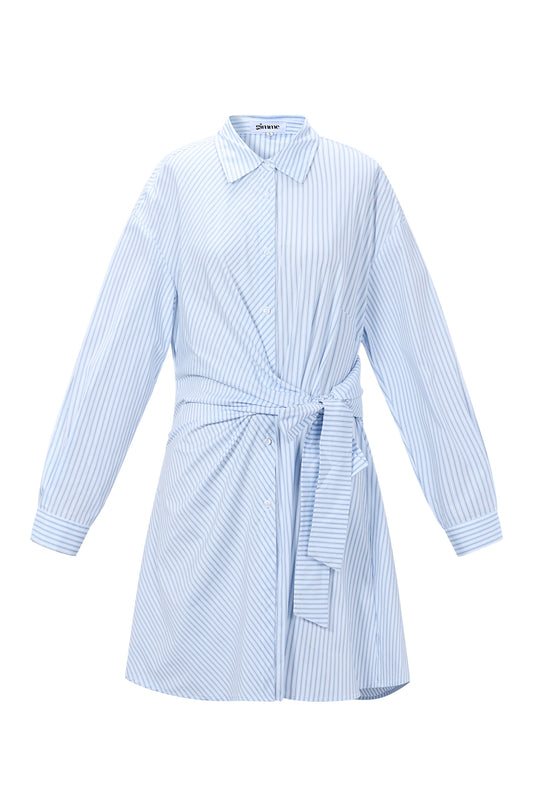 Blousejurk met knoop