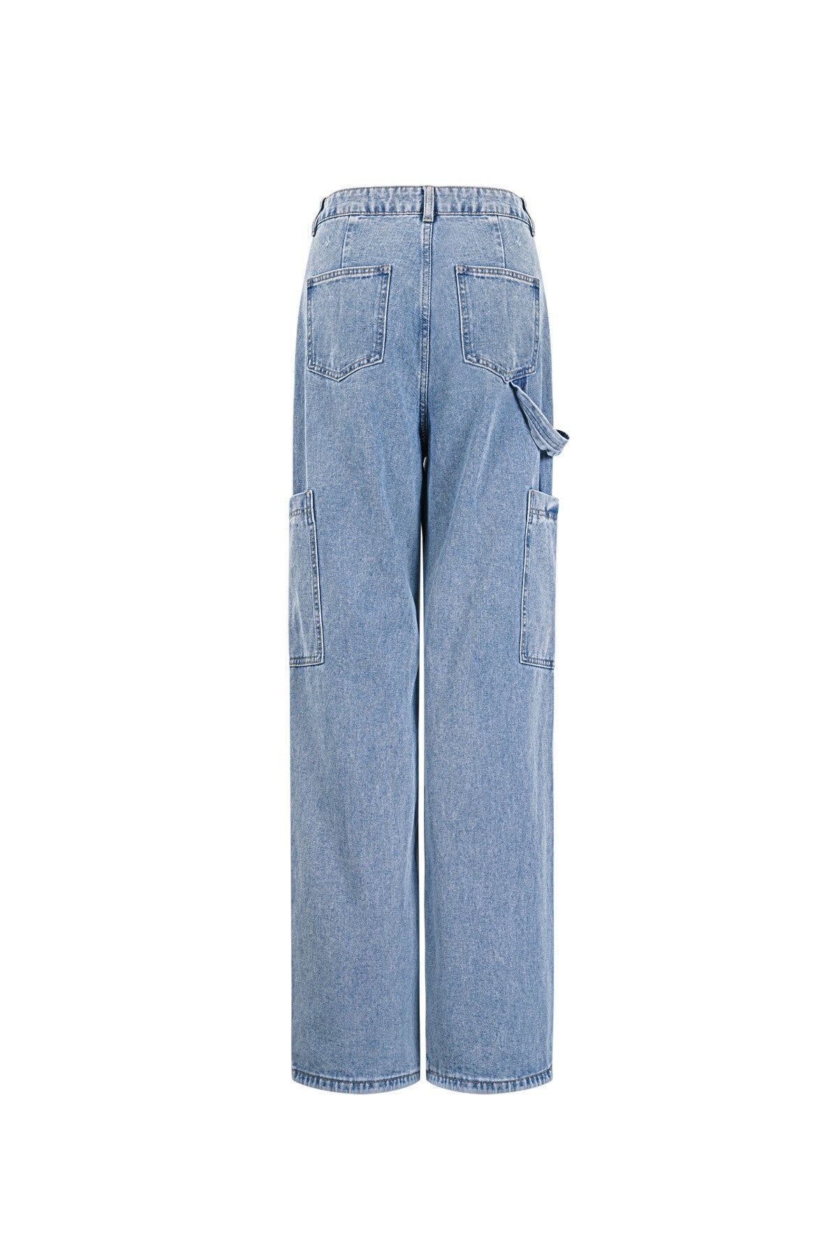 Cargo Jeans Cool Girl Cut | Wijde Pijpen | Blauw & Lichtblauw | XS-XL
