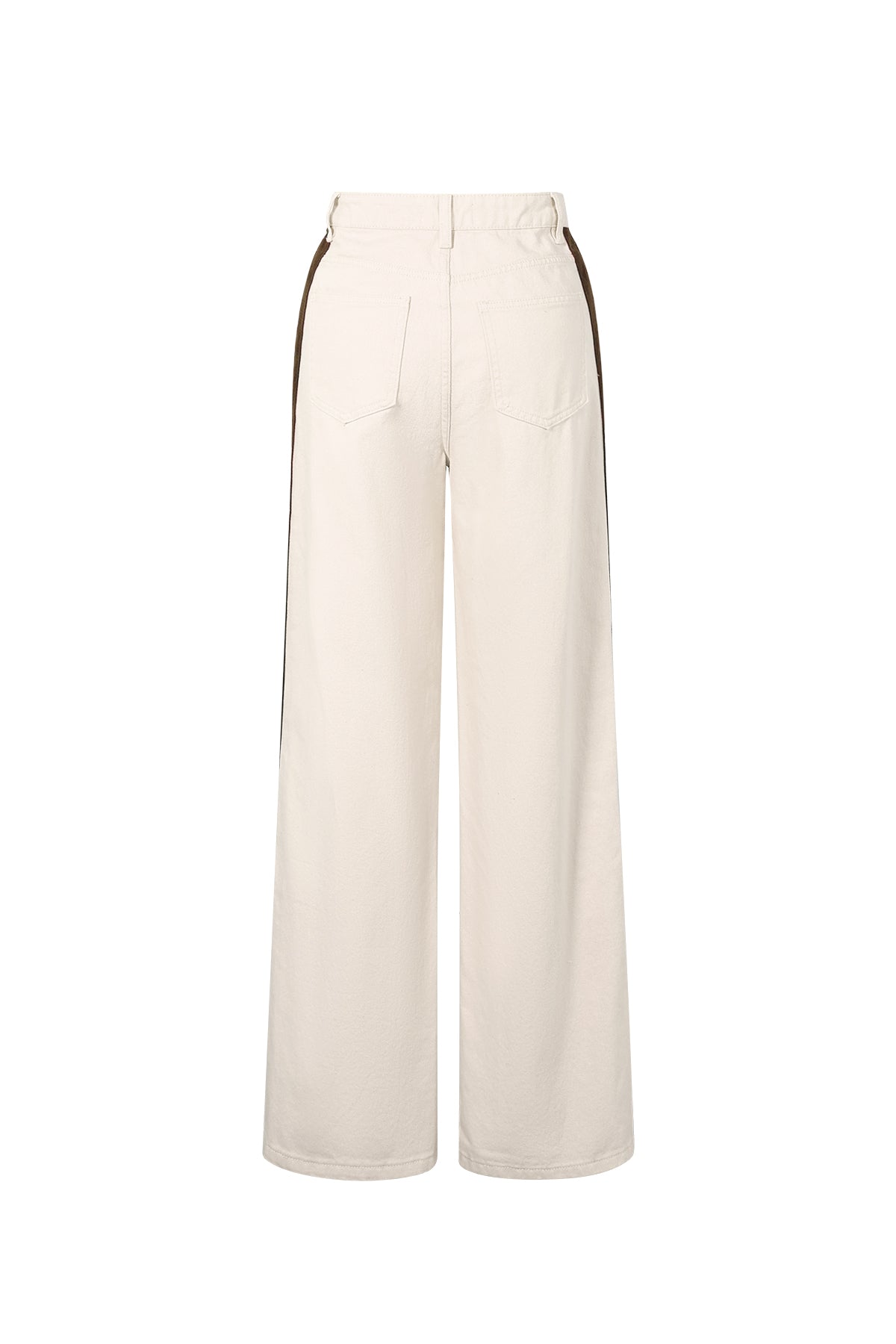 Statement stripe jeans