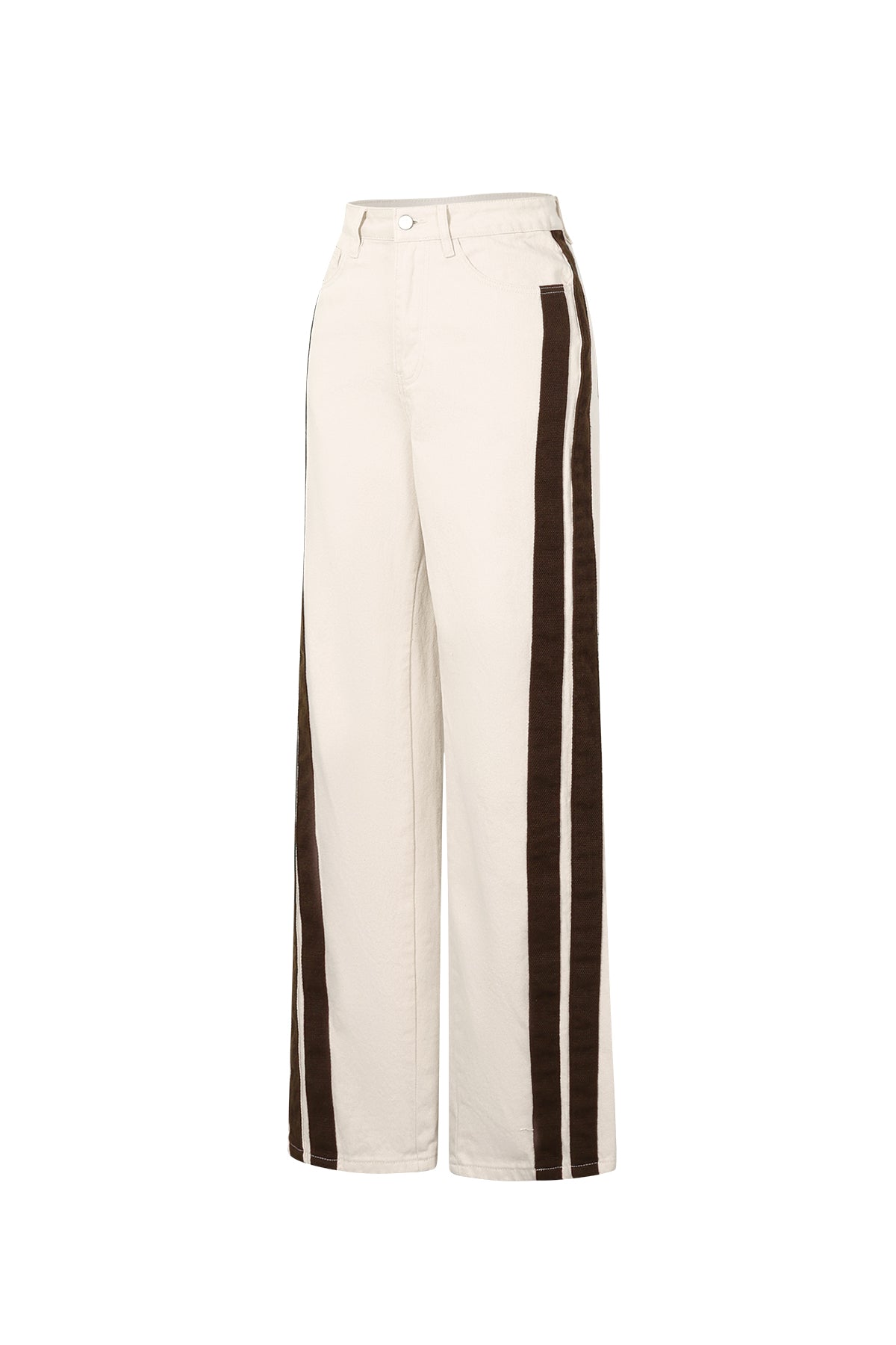 Statement stripe jeans