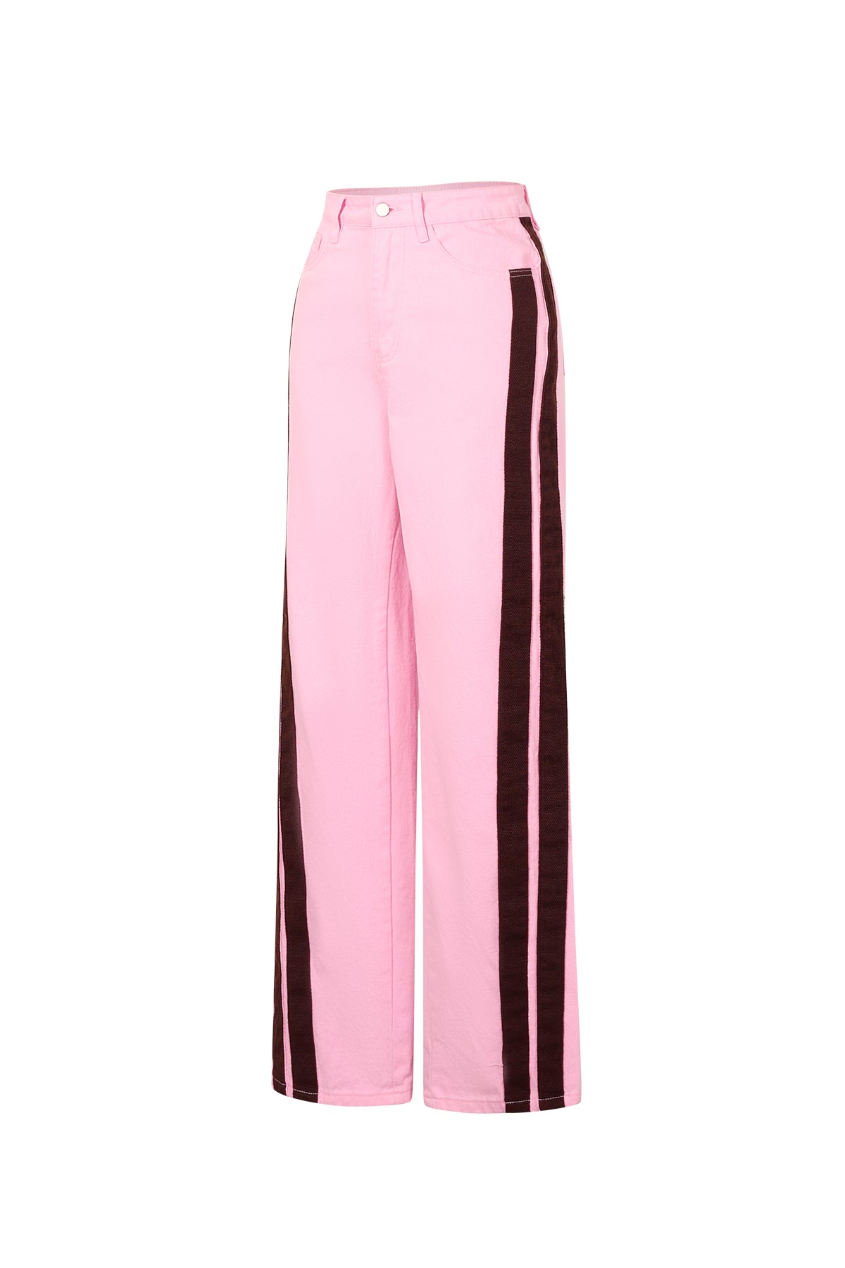 Statement stripe jeans