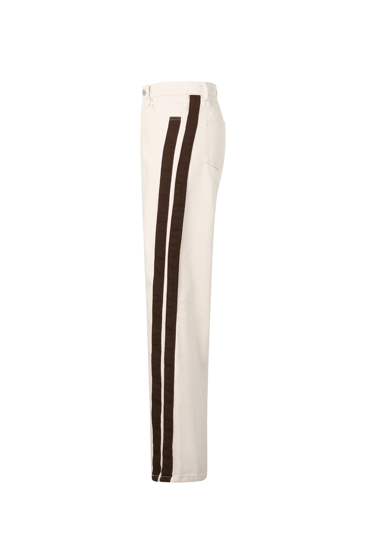 Statement stripe jeans
