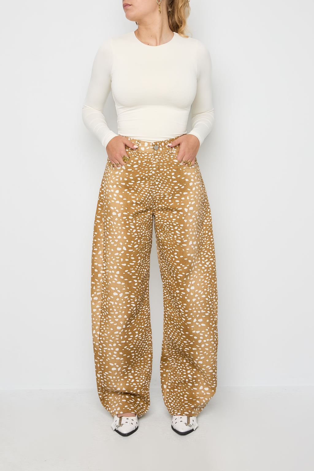 Jeans met Hertenprint | Dames
