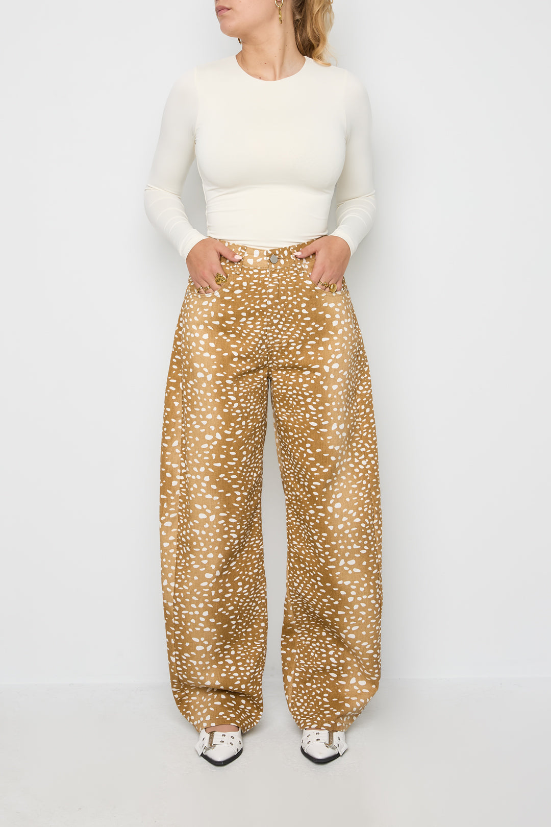Jeans met Hertenprint | Dames